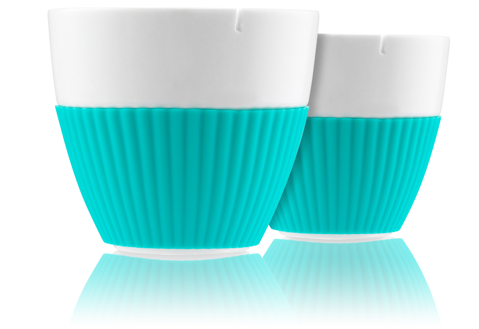 Coffret de Thé Tasse Anytime 25Cl en porcelaine - Coffret de 2 - Kusmi Tea
