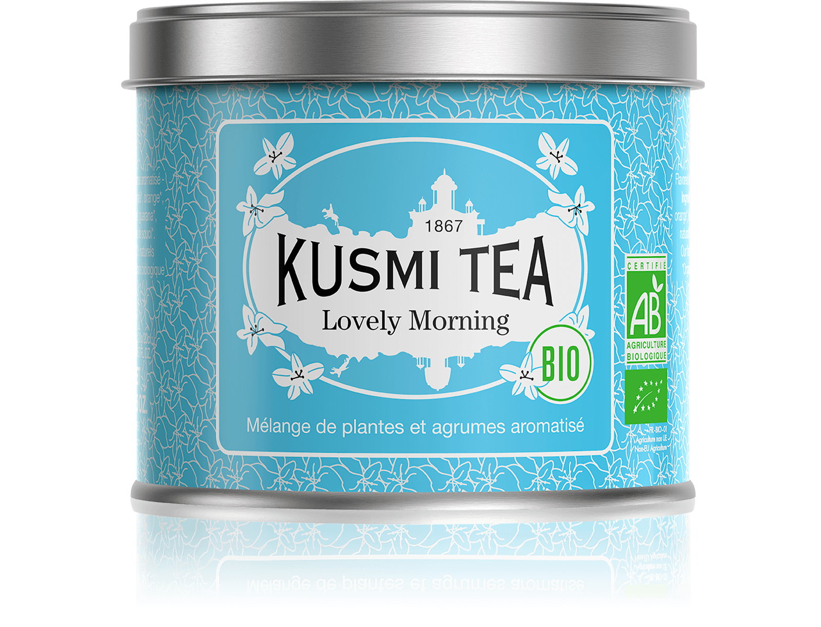 Kusmi Tea - Thé Vert à la Menthe Bio - À Déguster Chaud ou en Thé
