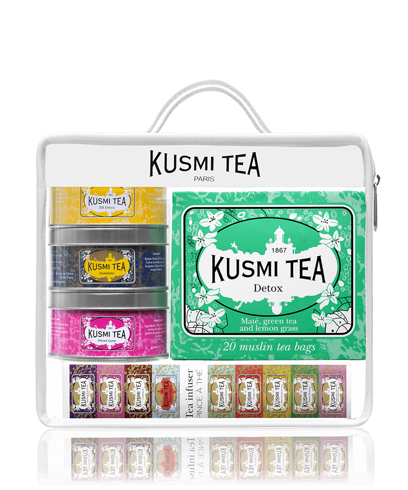 Assortiment de thés en sachets & vracTrousse de Voyage Kusmi Tea