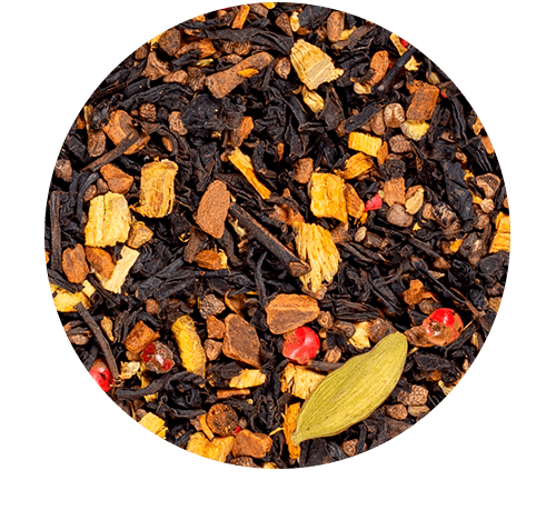 Sweet Love bio - Mélange aromatisé de thé noir, poivre rose, guarana et épices - Thé en vrac - Kusmi Tea