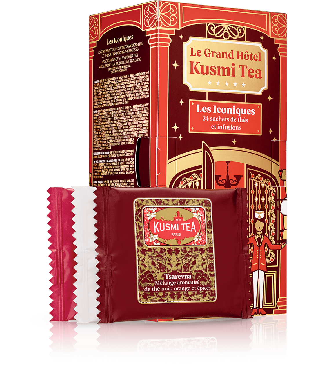 Organic Tsarevna gift set - Kusmi Tea