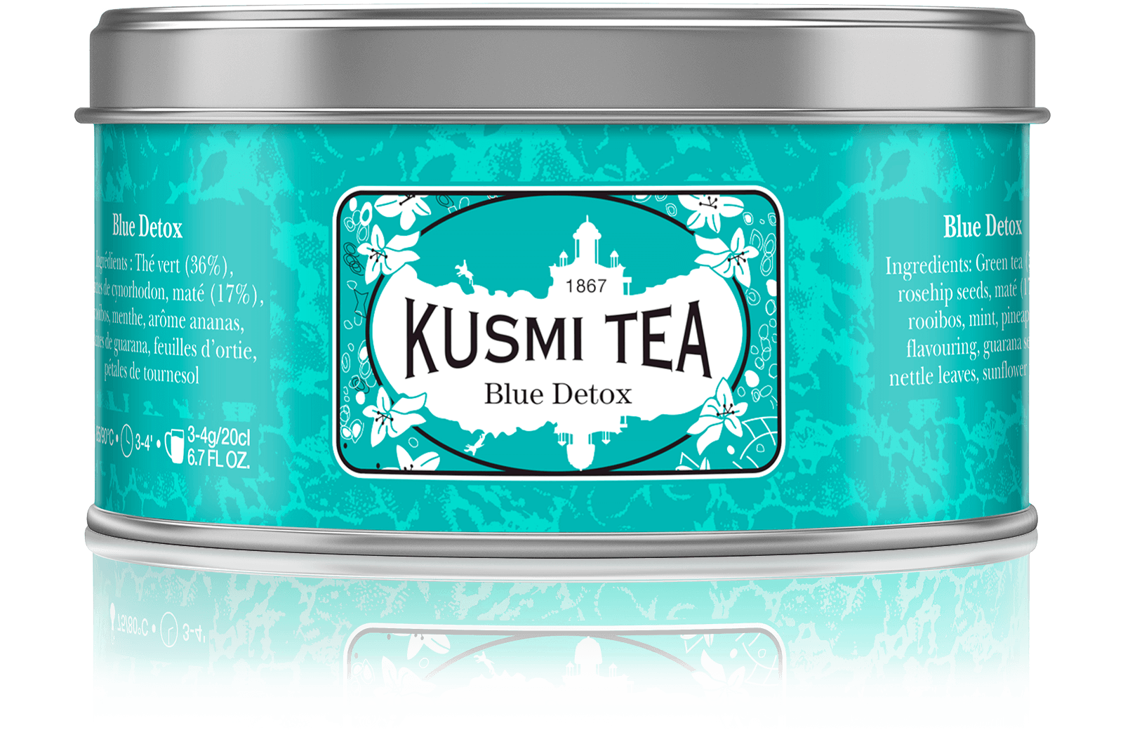 Blue Detox Thé Vert-Maté- Rooibos Kusmi Tea
