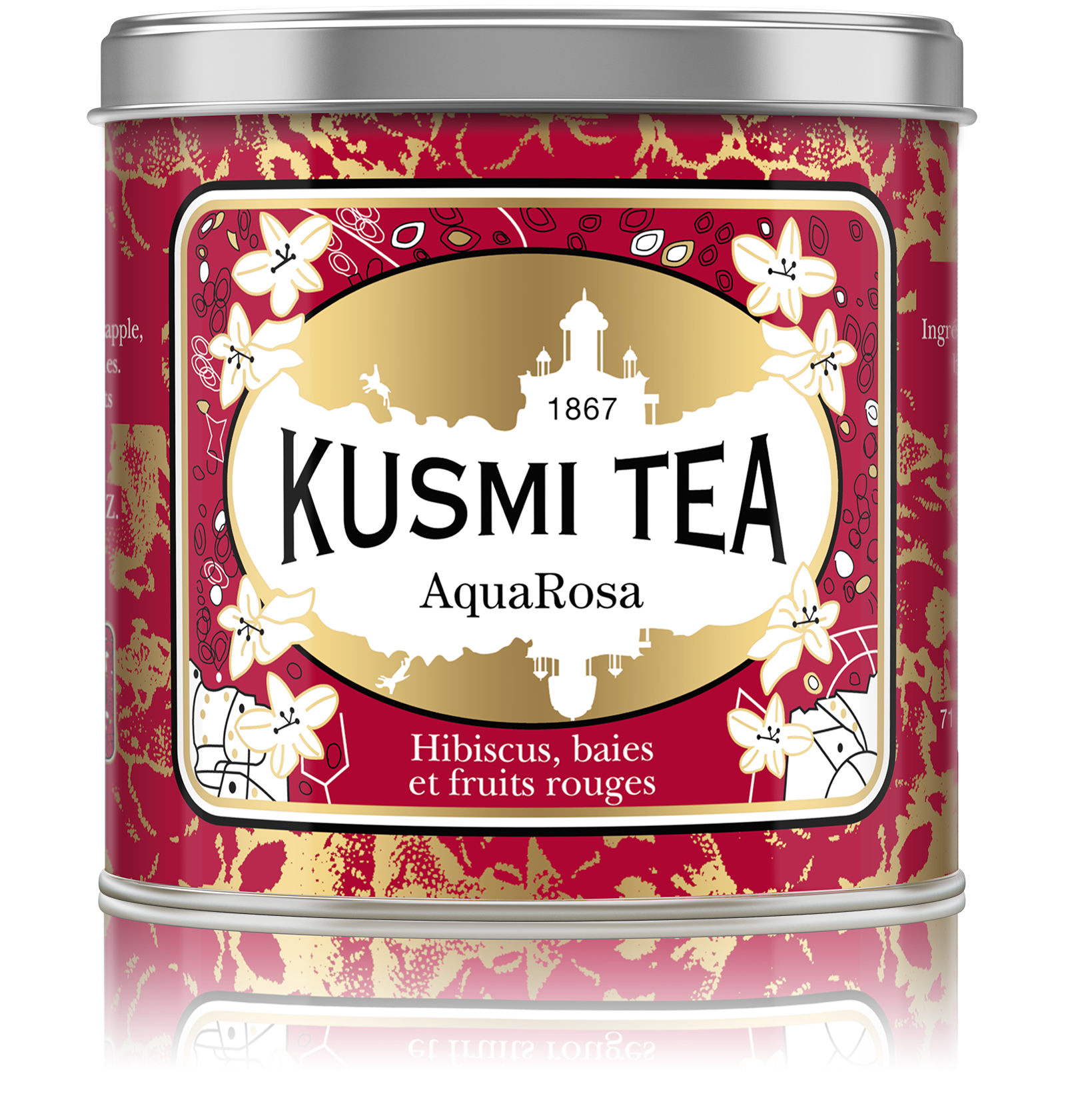 Infusion AquaRosa Boîte Métal (250 g) Kusmi Tea