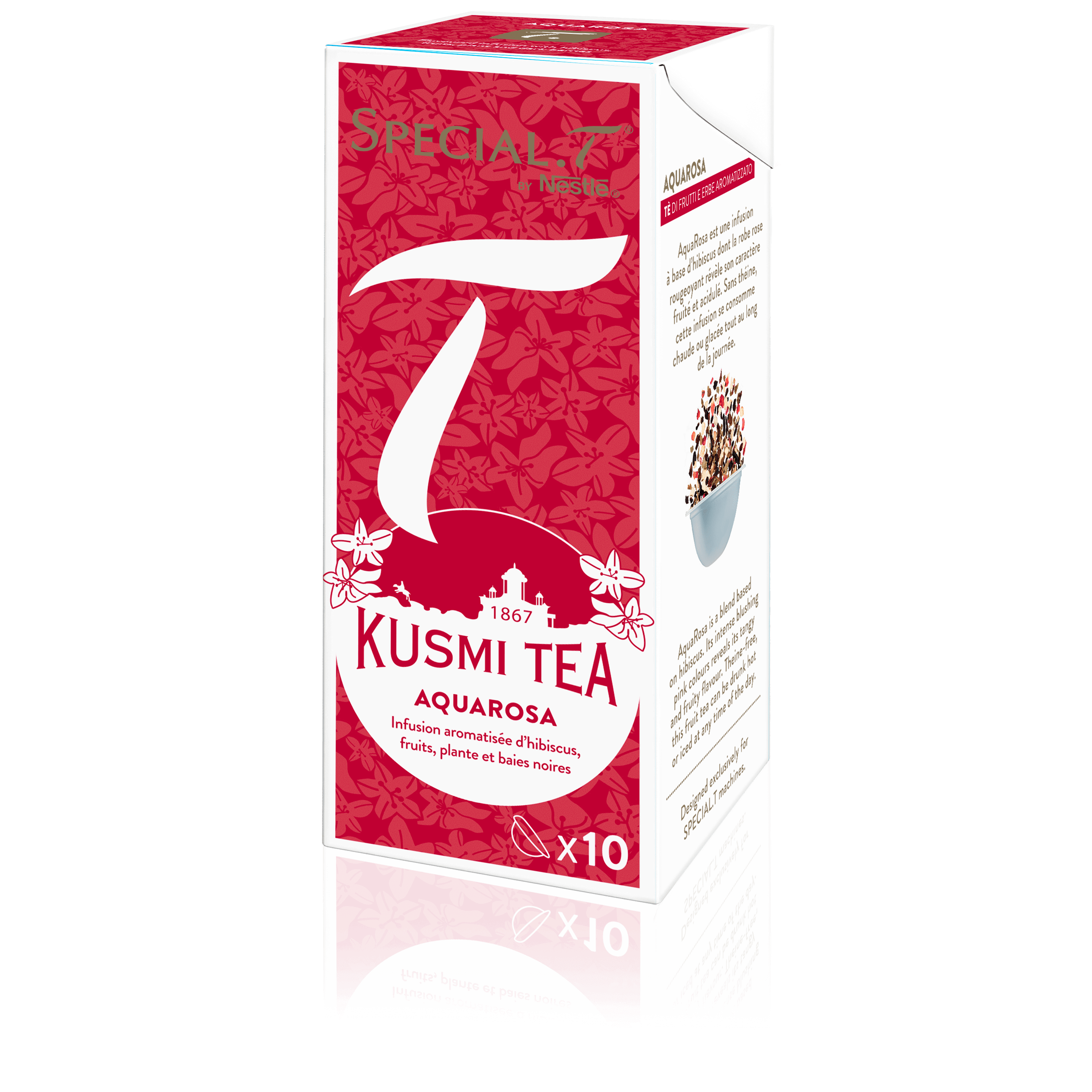 Capsules AquaRosa - Special.T - Kusmi Tea