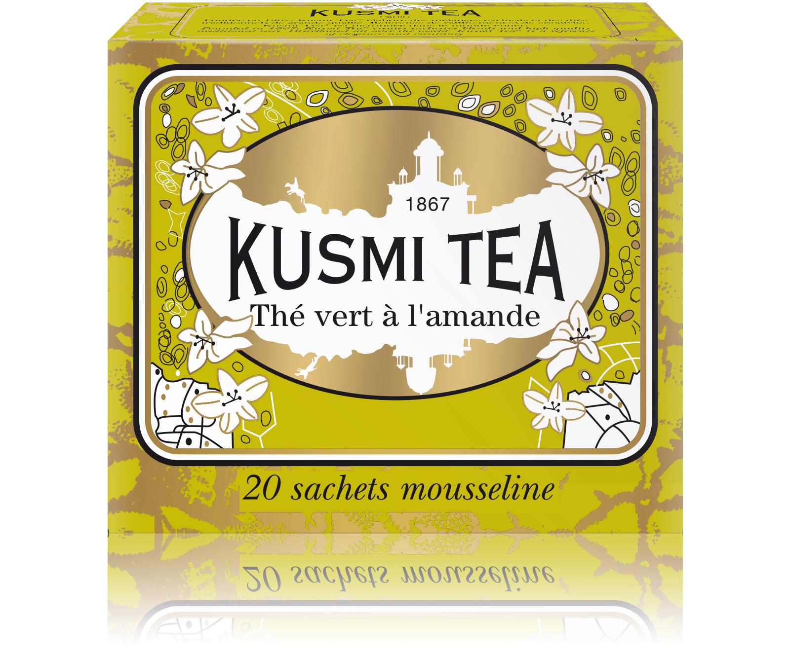 Thé vert à l'amande -Kusmi Tea