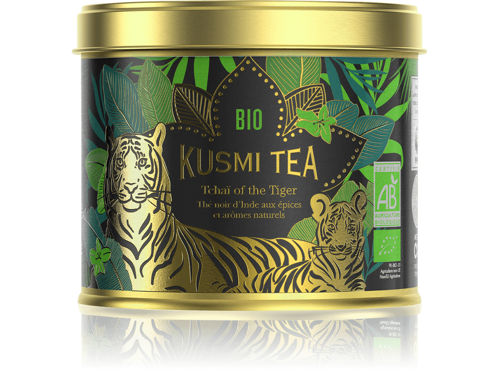 Tchaï of the Tiger - Thé noir Chaï Bio Kusmi Tea