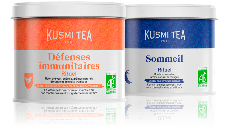 Coffret Découverte sachets de thés et infusions, Kusmi Tea - Coeur de Vannes